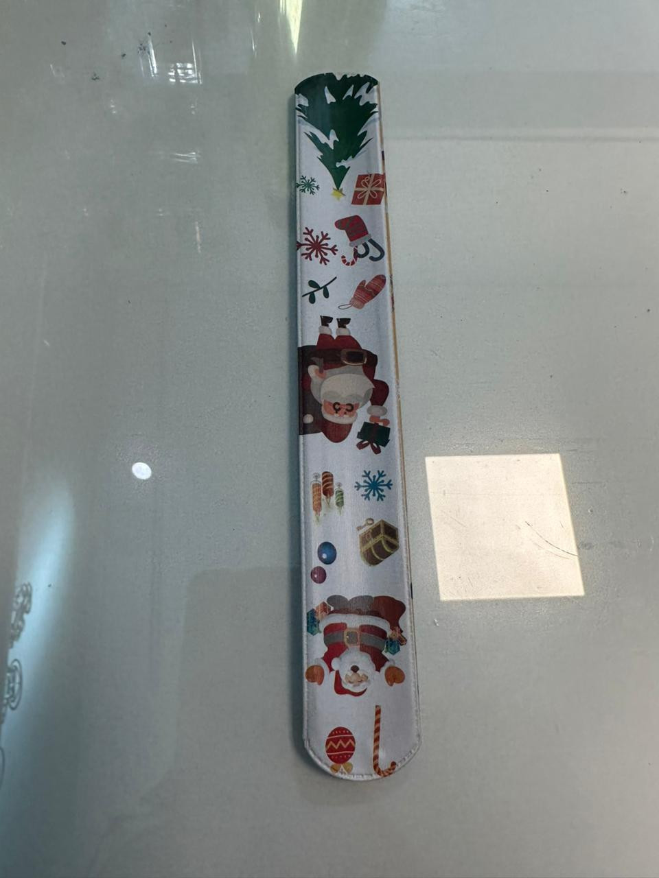 Christmas slap bracelets