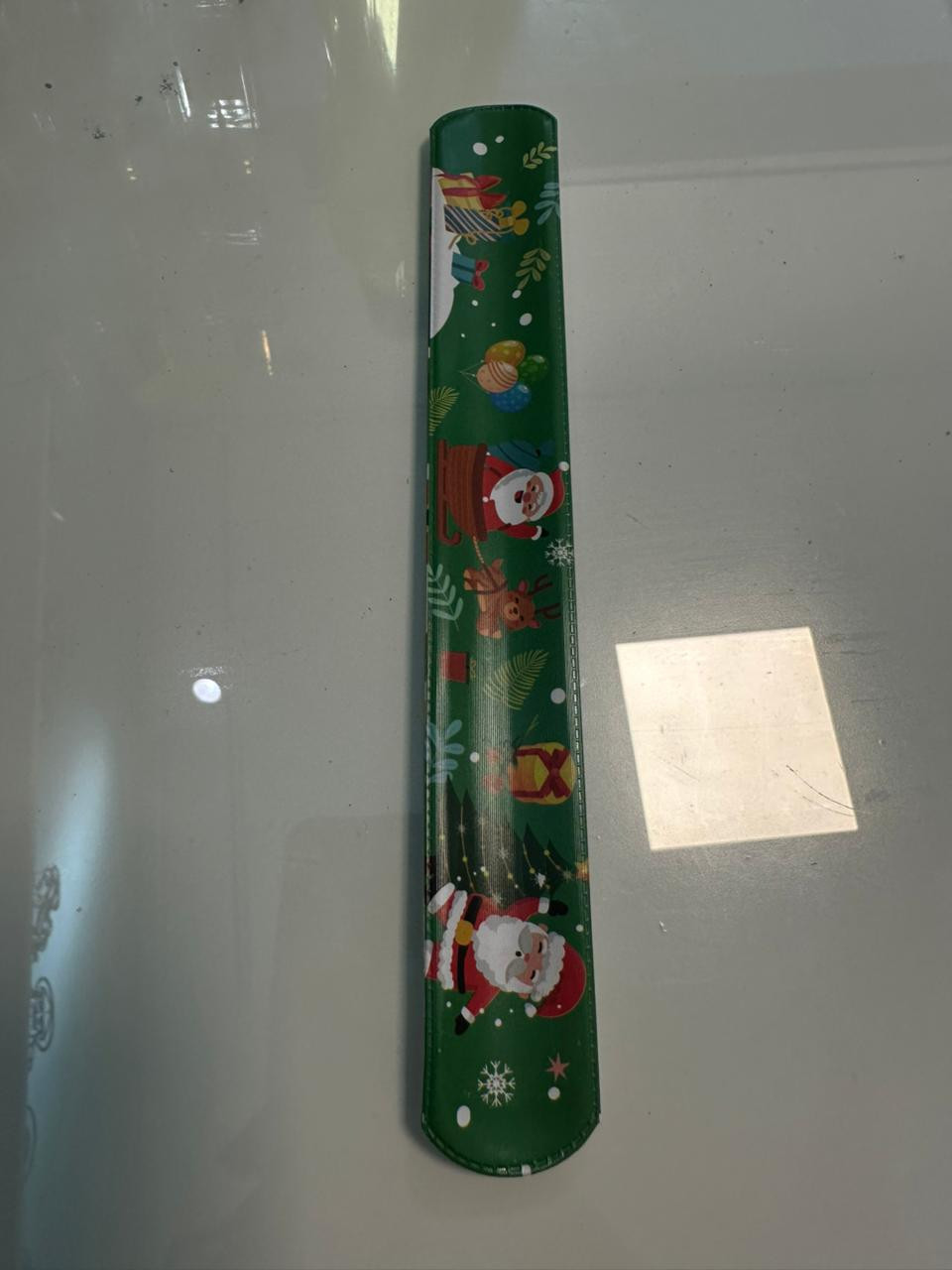 Christmas slap bracelets