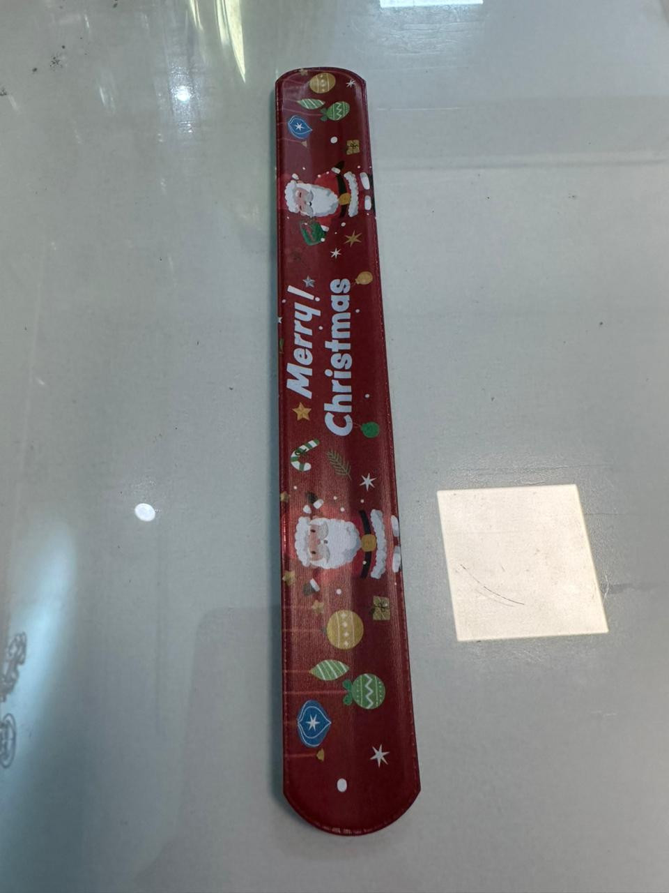 Christmas slap bracelets