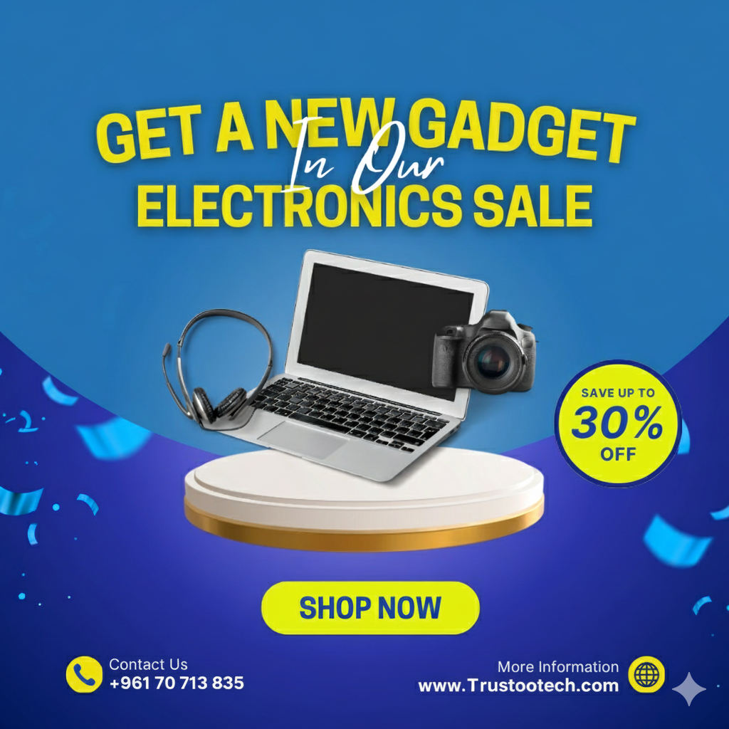 Trusto Tech E-Commerce promo