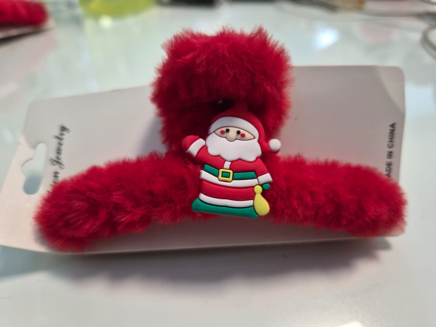Christmas Santa Claus Hair Clip
