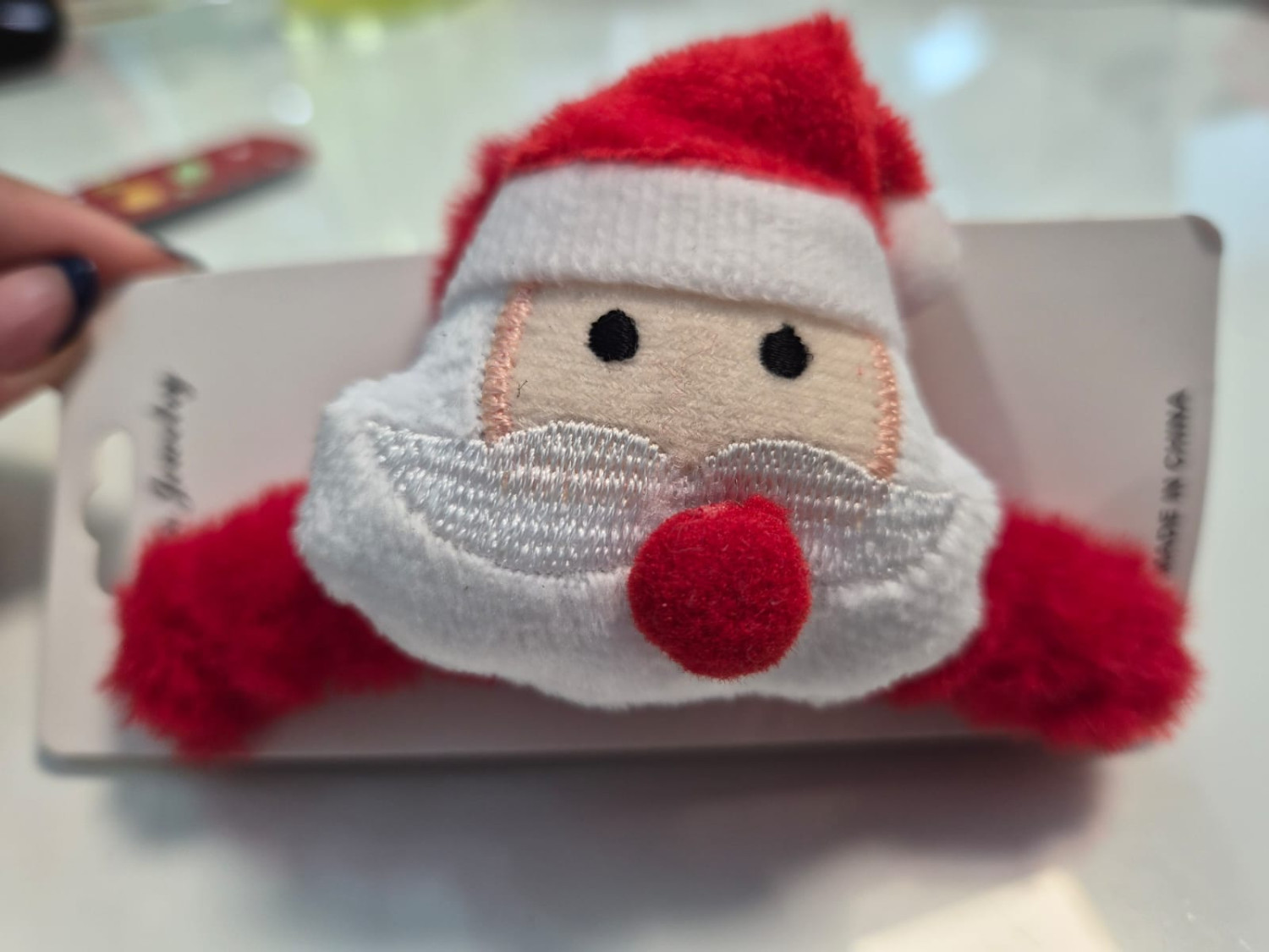 Christmas Santa Claus Hair Clip